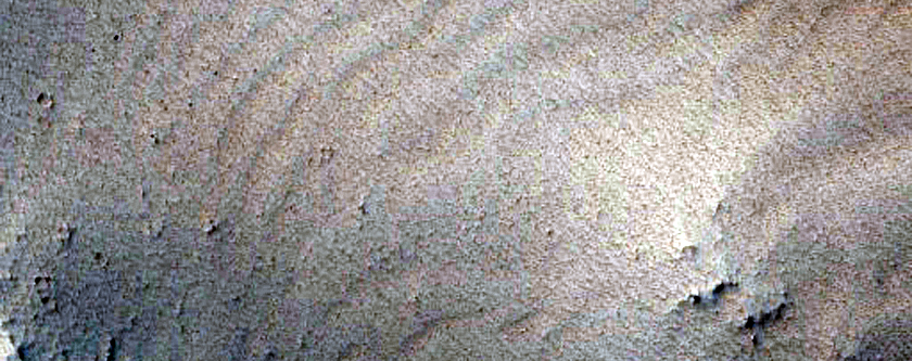 Eroded Troughs in Noctis Labyrinthus