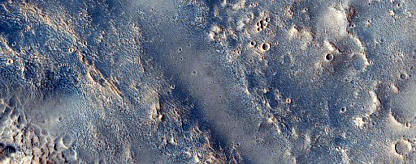 Flow Features in Phlegra Region