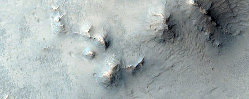 Central Uplift of 90-Kilometer Crater