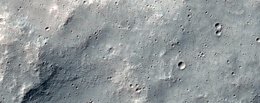 Channel in Hesperia Planum