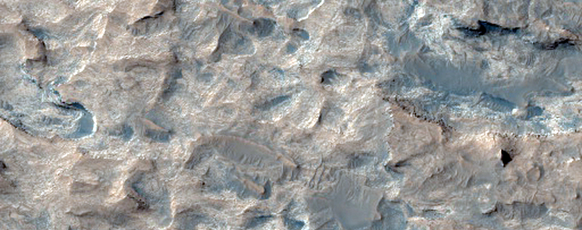 Stratigraphy of Crommelin Crater