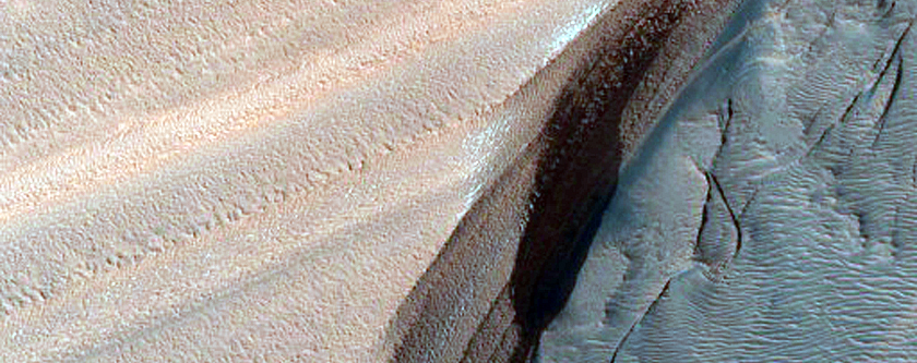 Dunes with Bright-Dark-Bright Bands