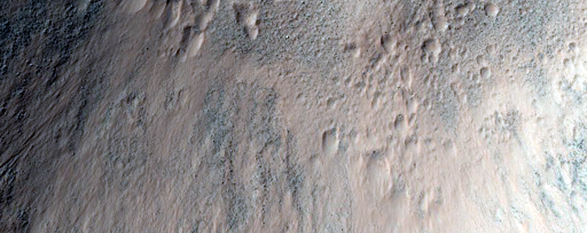 Rayed Crater in Hesperia Planum