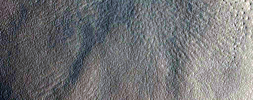 Crater with Steep Slopes