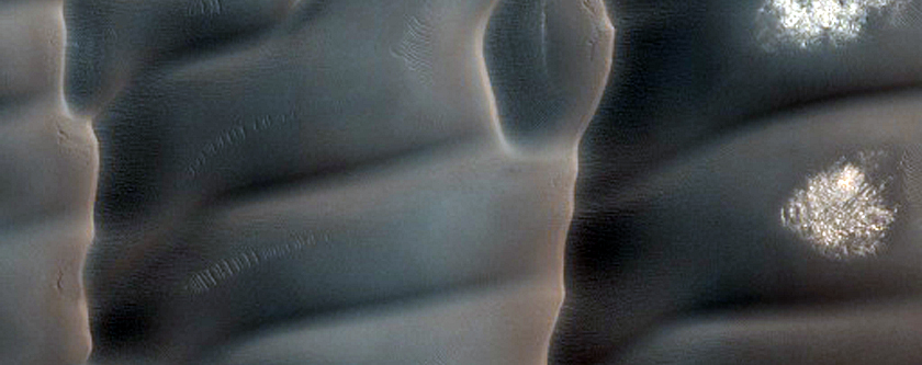 North Polar Gypsum Dunes