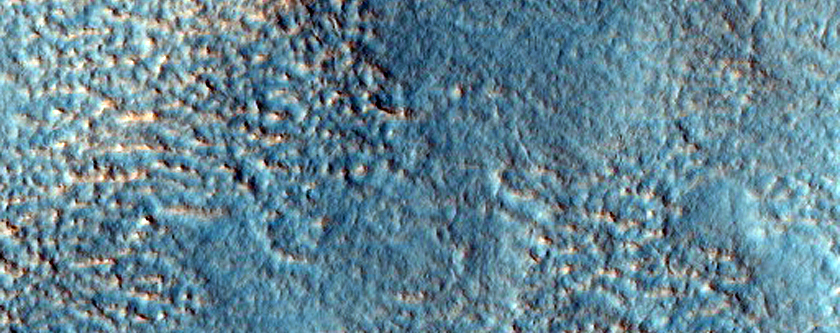 Odd-Looking Landform in Arcadia Planitia