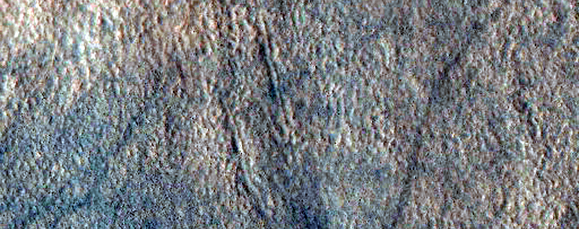 Crater on Northern Plains