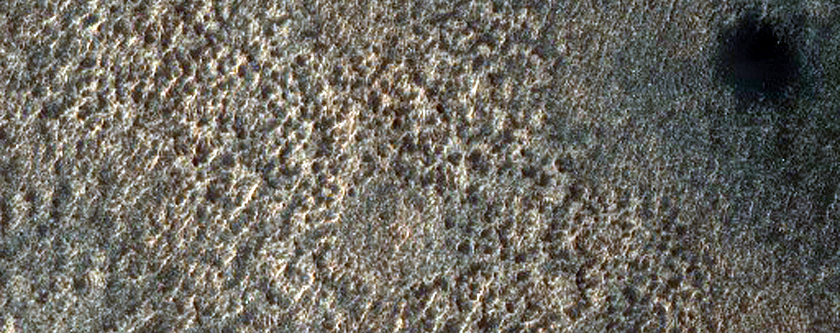 Floor of Renaudot Crater