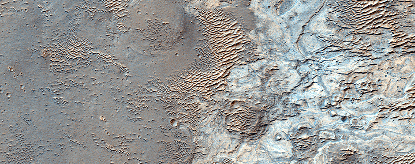 Survey for Light-Toned Layering along Plains South of Ius Chasma