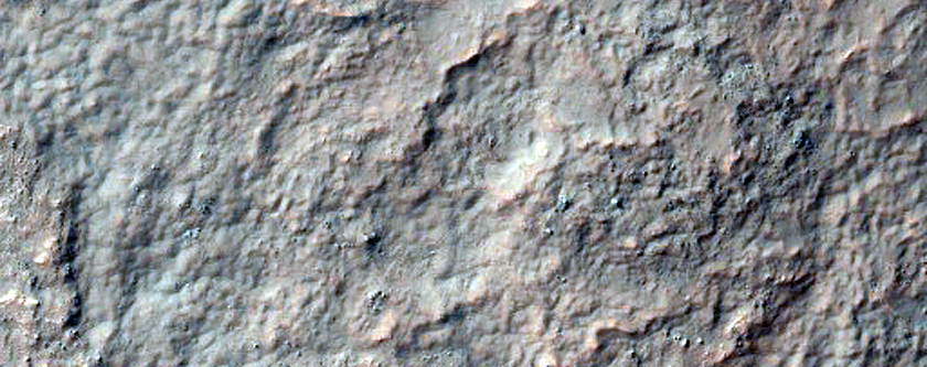 Possible Hydrated Minerals at Tyrrhena Terra