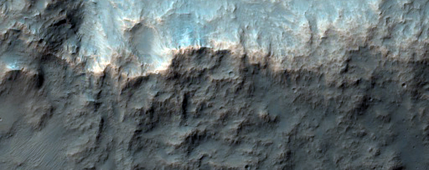 Flow-Ejecta of Well-Preserved Large Impact Crater