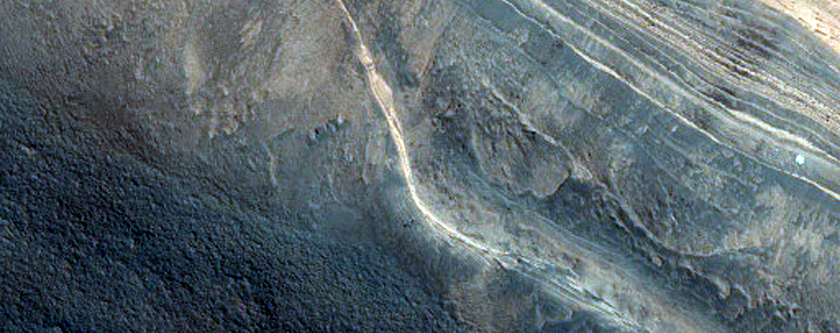 Chasma Boreale North Scarp
