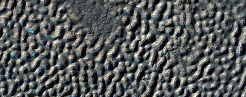 Valley Fill in Thaumasia Planum