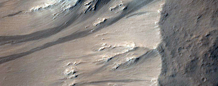 Sample of Aureole Material East of Olympus Mons