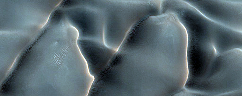 North Polar Gypsum Dunes