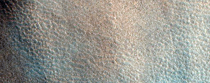 Rayed Pedestal Crater on Northern Plains