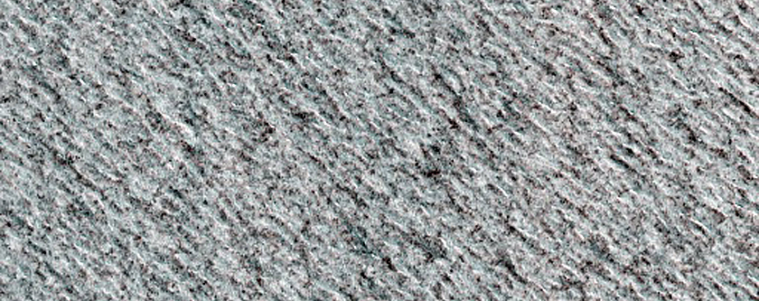 Potential Shear Stress Features in the North Polar Ice Cap