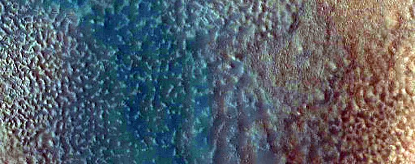 Crater in Acidalia Planitia