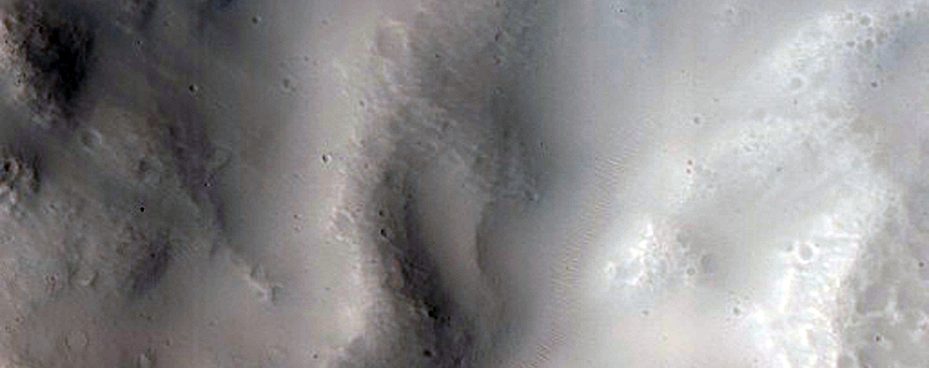 Well-Preserved Gullied Impact Crater