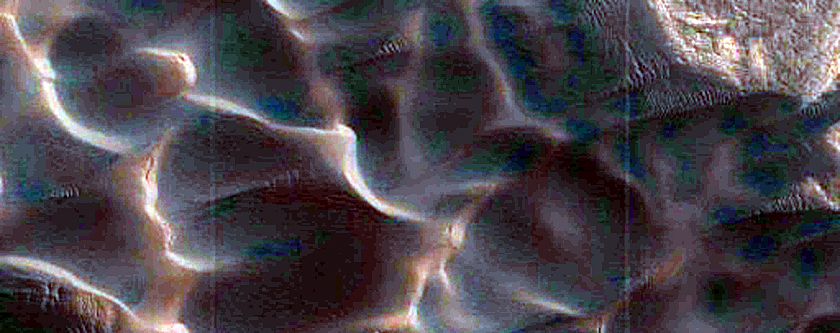 Dunes with Bright-Dark-Bright Bands