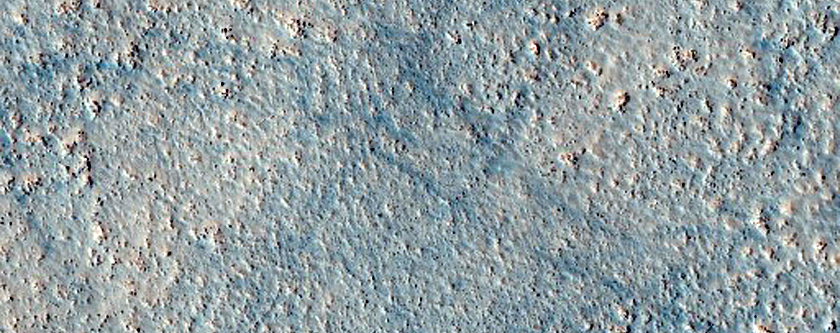 Pitted and Variously-Textured Terrain in Utopia Planitia