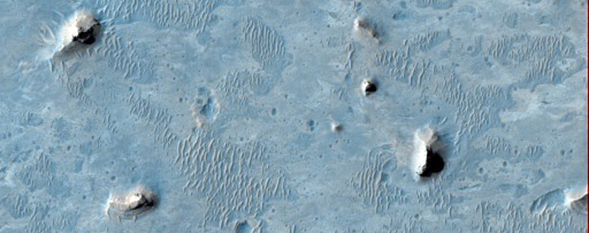 Ridges in Meridiani Planum