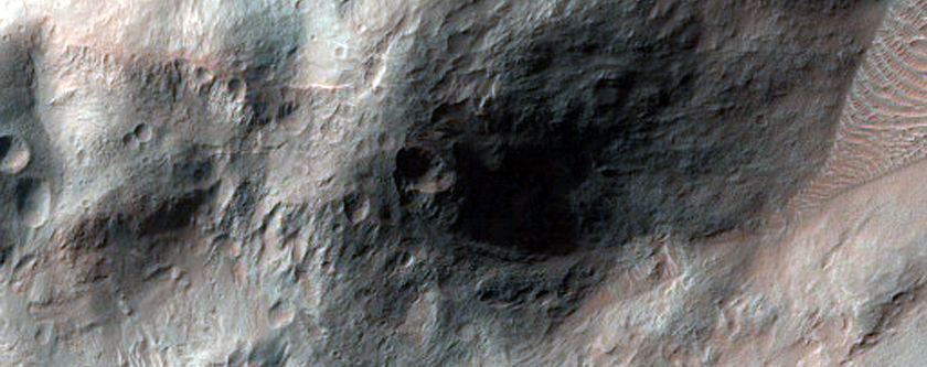 Central Structure of an Impact Crater