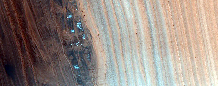 Chasma Boreale Northeastern Head Scarp
