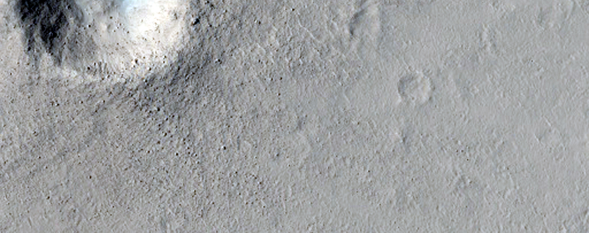 Very Recent Small Impact Crater