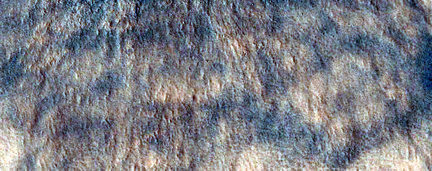 IR-Distinct Crater in Utopia Planitia