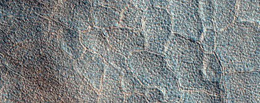 Northern Crater with Possible Olivine