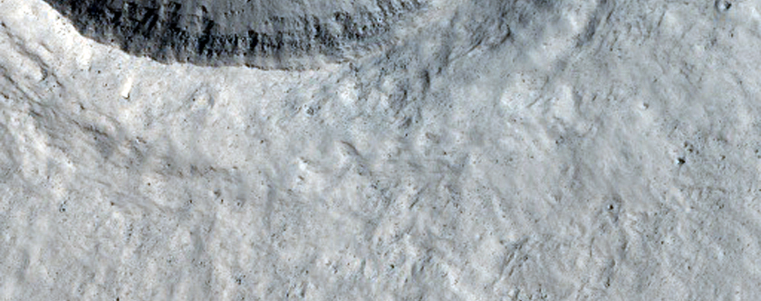 Well-Preserved 1-Kilometer Crater