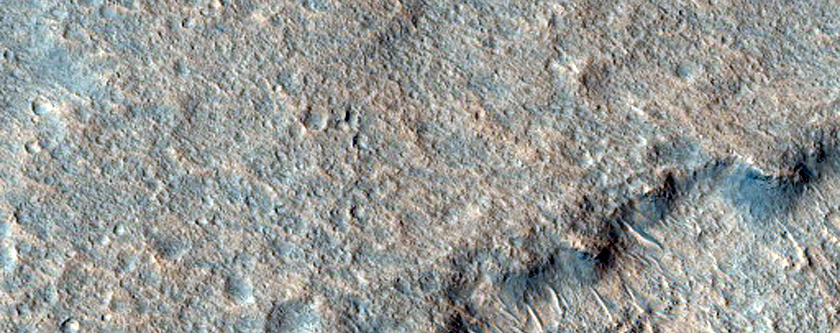 Fractures in Chryse Planitia