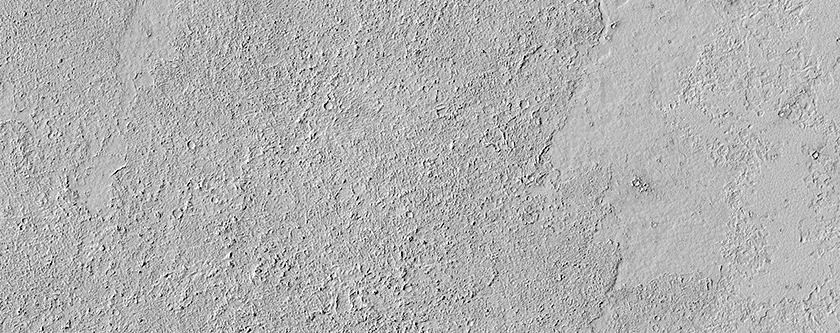 Front eines Lavastroms in Elysium Planitia 