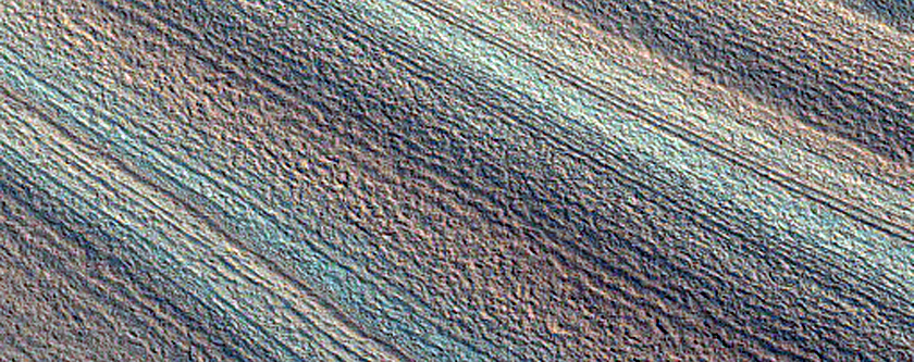 Variable Relief of North Polar Layered Deposits