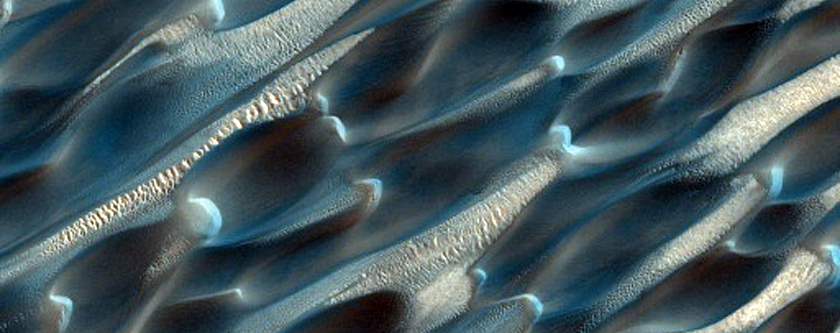 Dunes in Abalos Undae