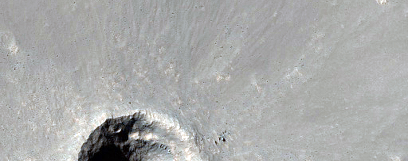Small Fresh Impact Crater