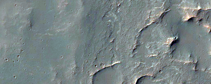 Possible Chloride-Rich Terrain Associated with a Channel