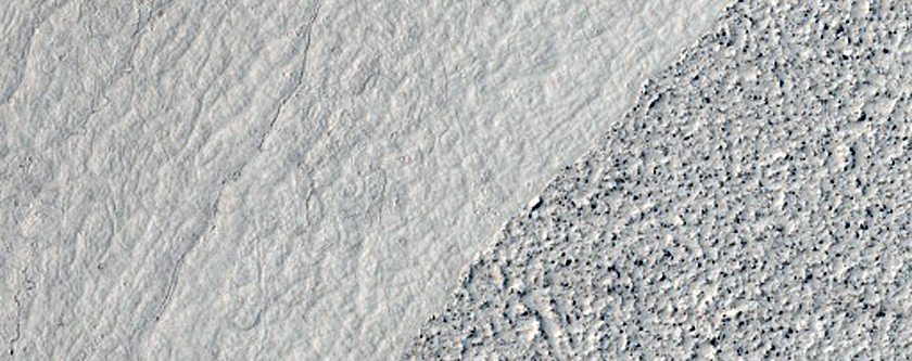 Inter-Plate Trough in Cerberus Palus