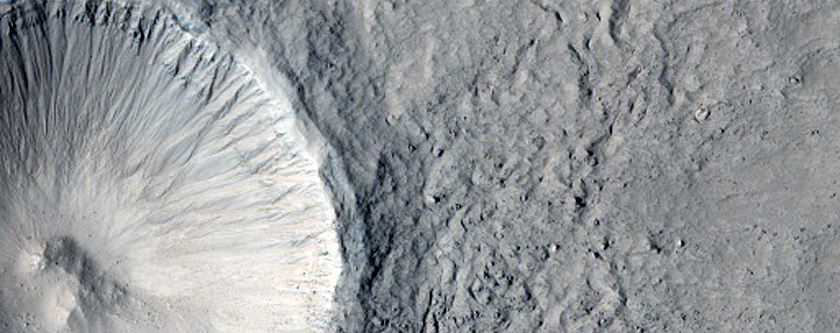 IR-Distinct Crater