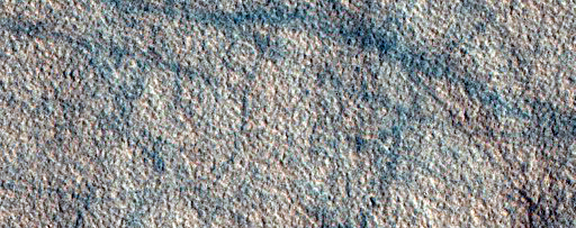 Pitted and Variously-Textured Terrain in Utopia Planitia