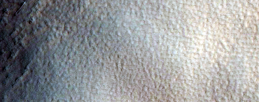 Crater Northwest of Lyot Crater