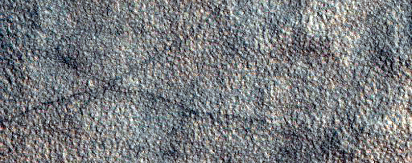 Crater Ejecta Degradation
