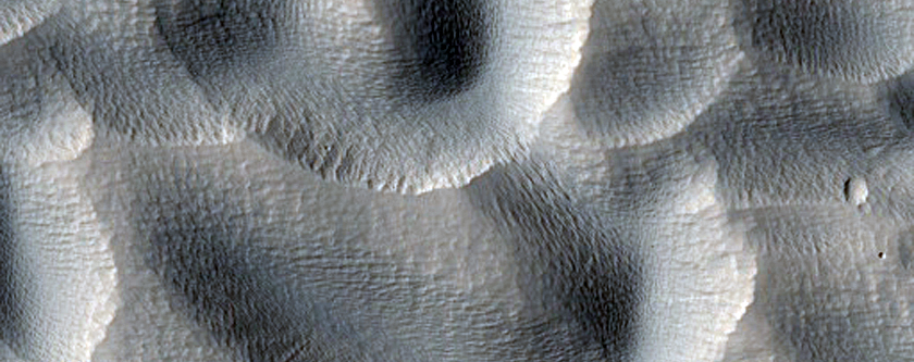 Terrain Near Medusae Fossae
