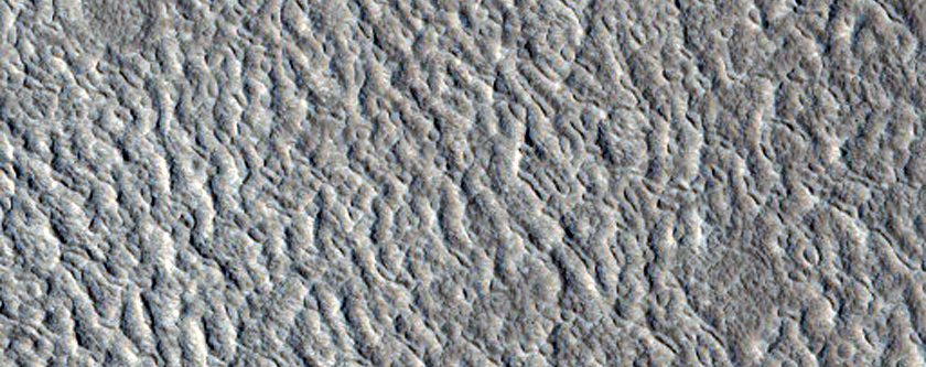 Ridges Near Galaxias Fossae
