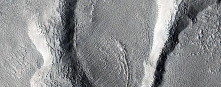 Crater in Northern Plains
