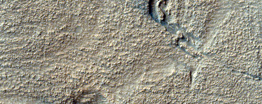 Contorted Terrain on Hellas Planitia Floor
