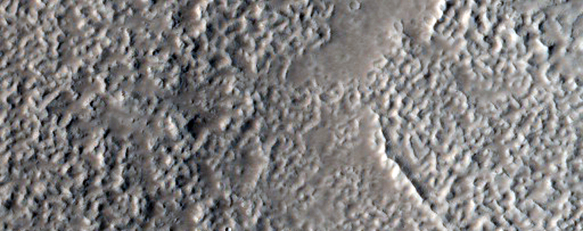 Intersection of Valley with Layered Plains
