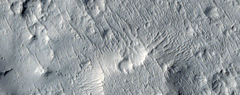 Eolian Erosion Textures Near Cerberus Fossae

