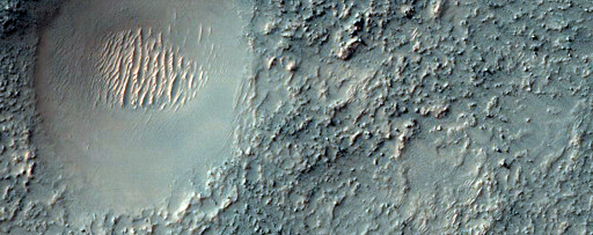 Greater Hellas Region Crater Rim or Escarpment

